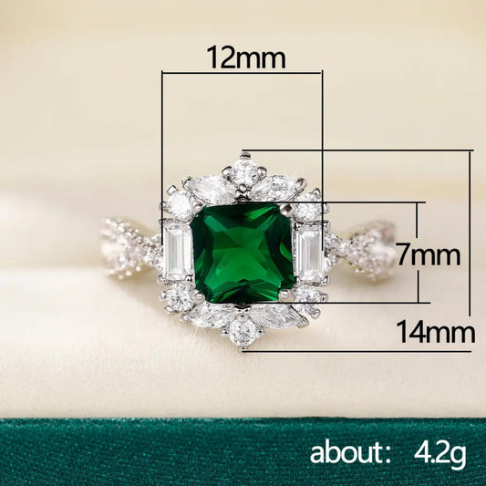 EMERALD AURA RING