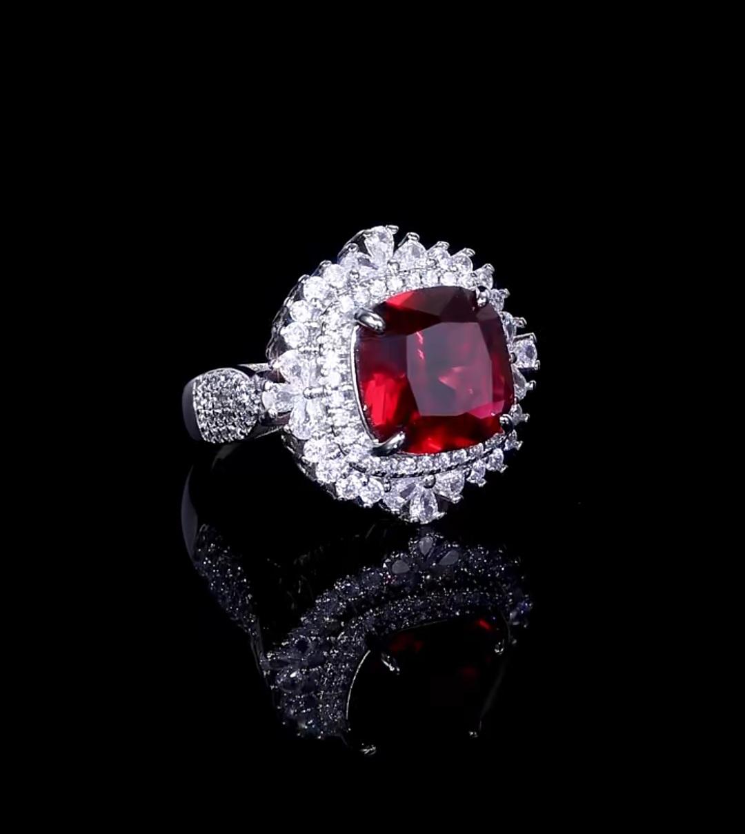RUBY RADIANCE S925 RING