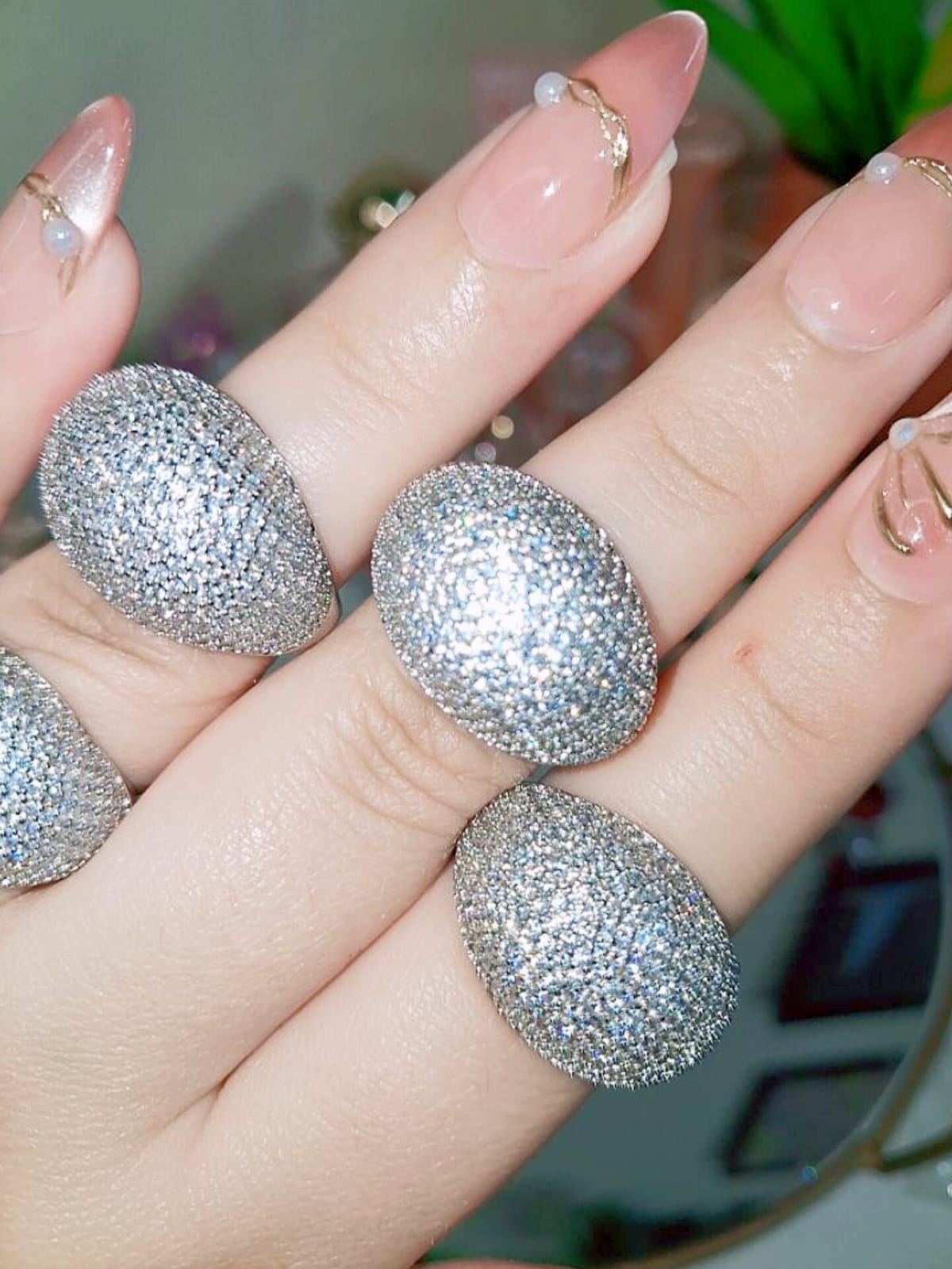 DAIMOND HORIZON RING