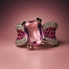 BLUSH BLOOM RING-ADJUSTABLE