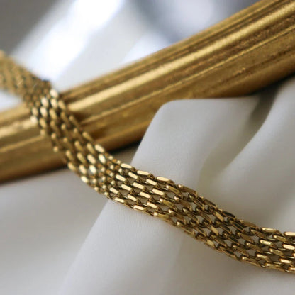 GOLD CHAIN BRACELET 18K