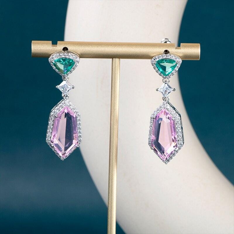 PINK BLUSH EARRING