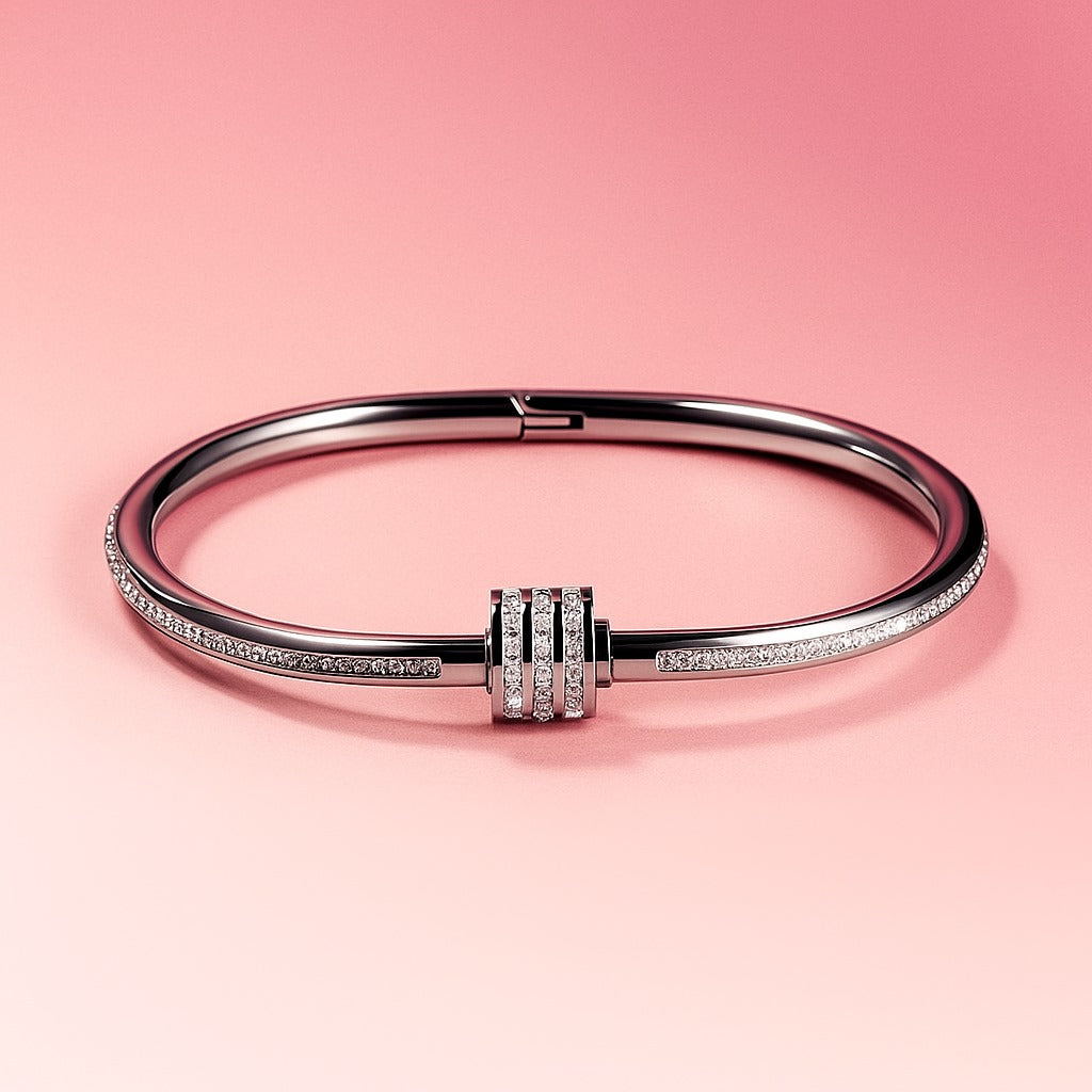 18K SWRIL BRACELET