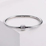 18K SWRIL BRACELET