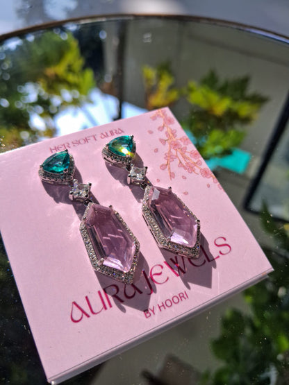 PINK BLUSH EARRING