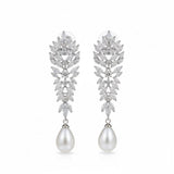 CELESTE WHITE PEARL EARRING