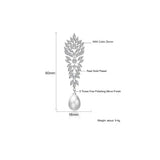 CELESTE WHITE PEARL EARRING