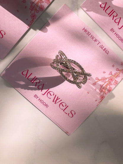 CROSS ETERNITY RING S925