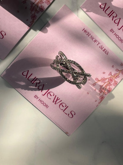 CROSS ETERNITY RING S925
