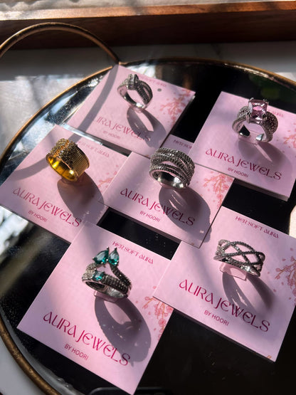 CROSS ETERNITY RING S925