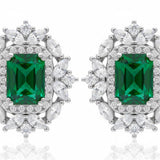 ROYAL EMERALD GREEN STUDS