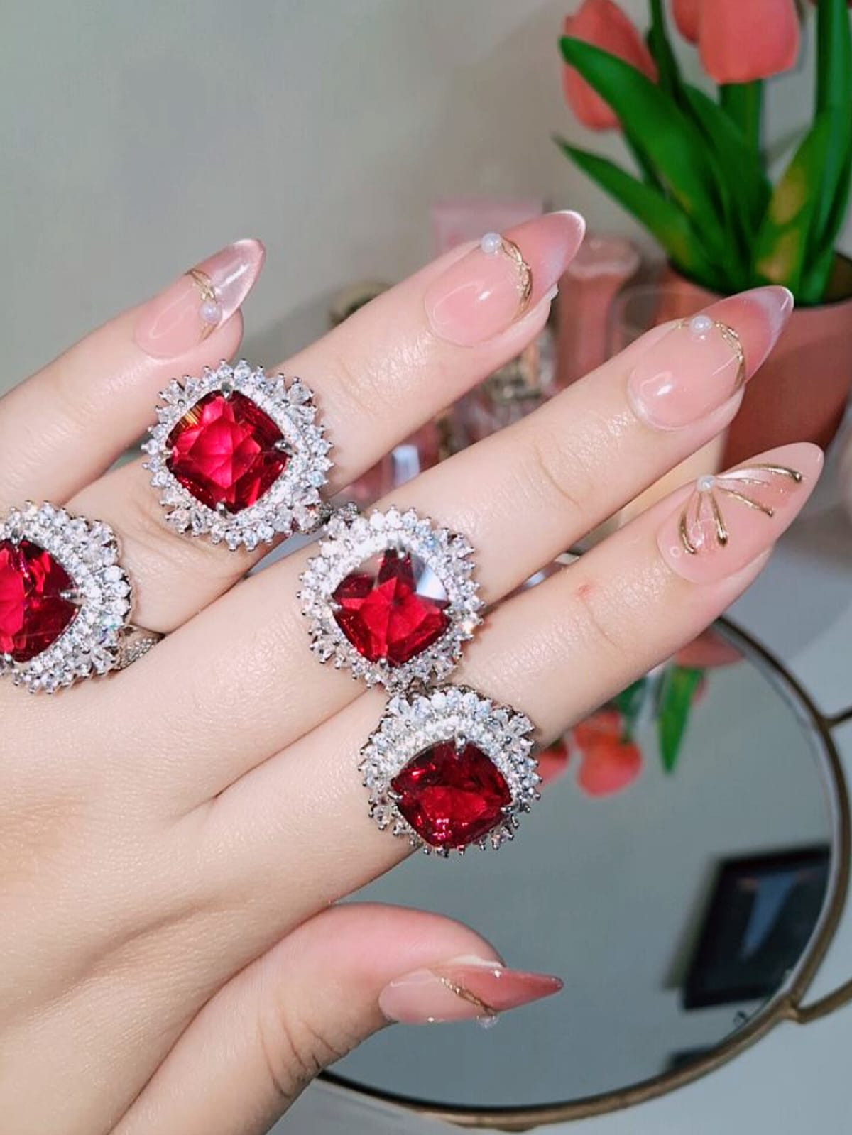 RUBY RADIANCE S925 RING