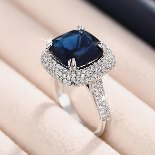 BLUE STARDUST AURA RING
