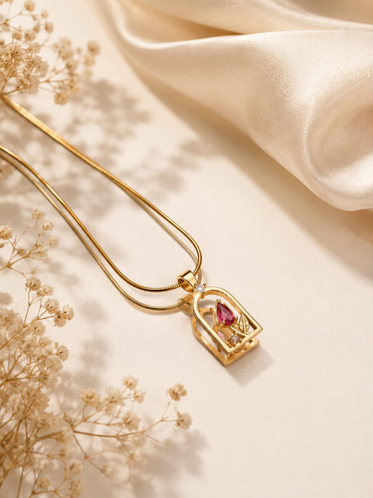 TULIP BLOOM NECKLACE