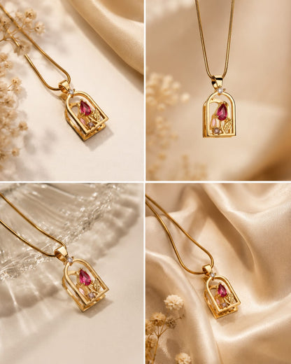 TULIP BLOOM NECKLACE