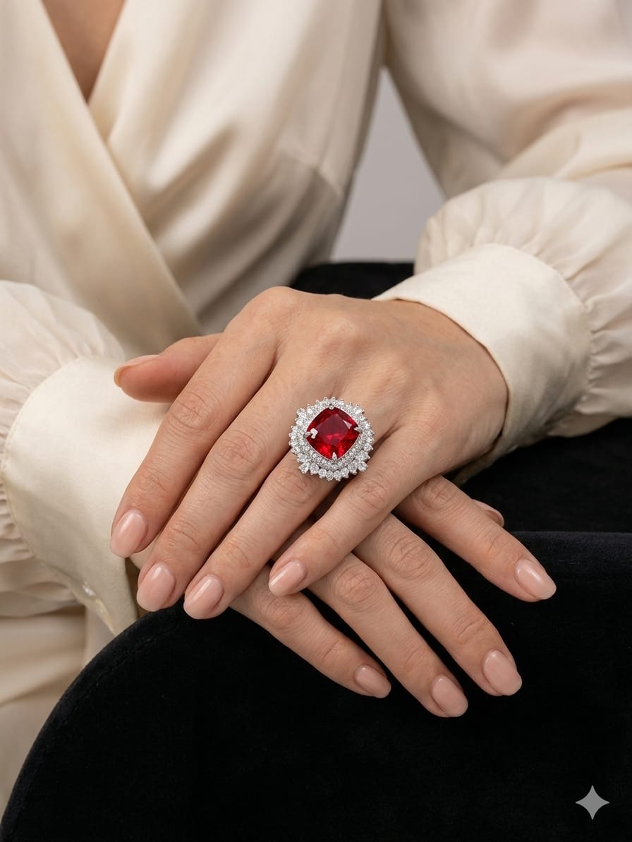 RUBY RADIANCE S925 RING