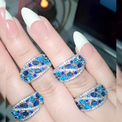 BLUE SERENE S925 RING