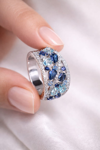 BLUE SERENE S925 RING
