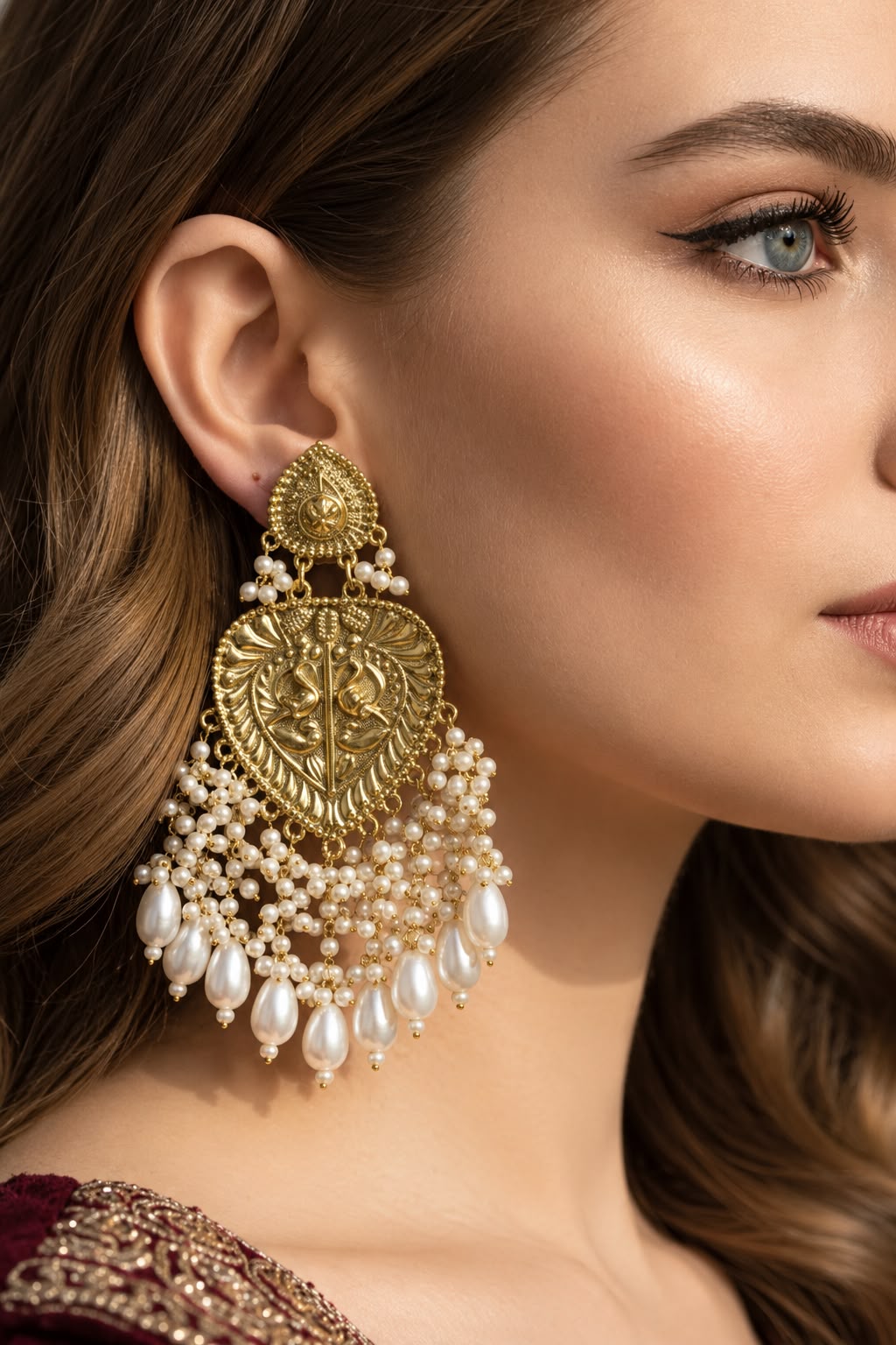 Afghan earrings