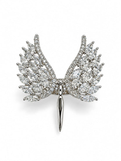 Wing zirconia ring